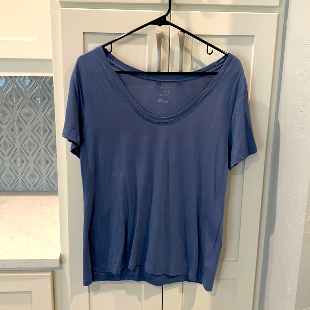 Cornflower blue t-shirt